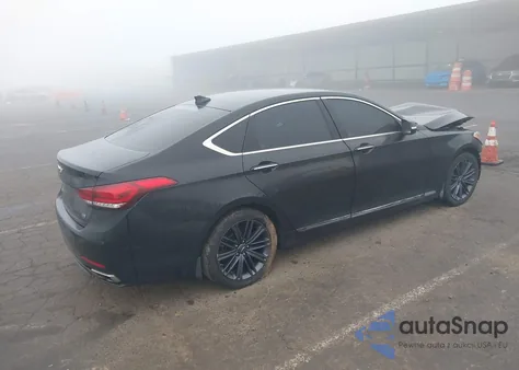 2018 Genesis G80 3.8 z USA, uszkodzony, nr VIN KMHGN4JE2JU216407